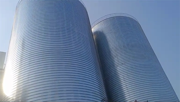 高要2座混凝土高架卷板仓